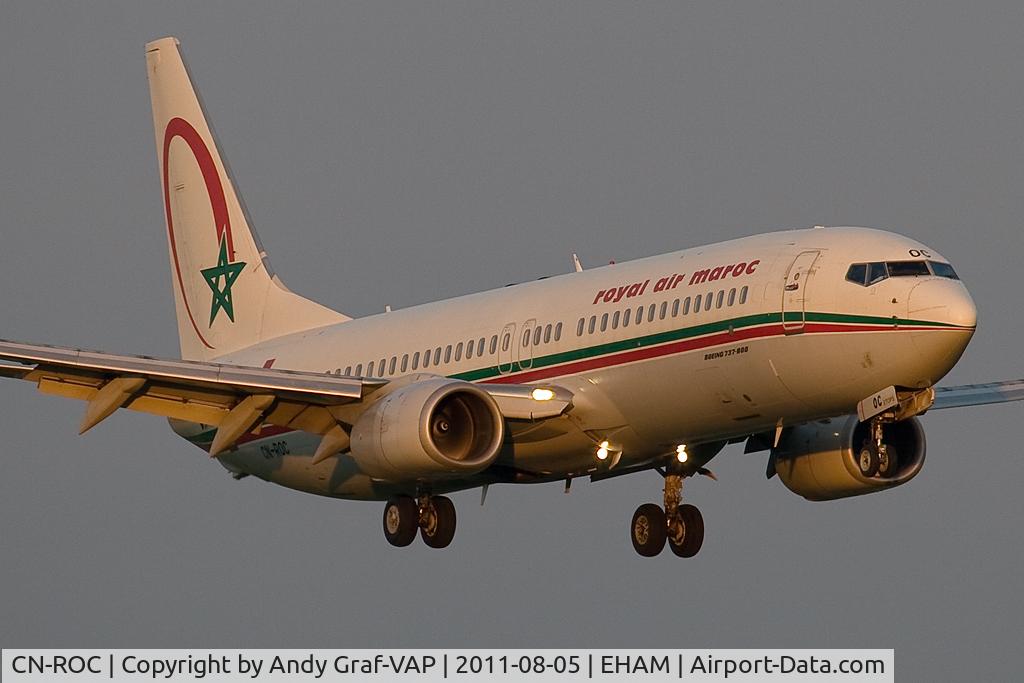 CN-ROC, 2005 Boeing 737-8B6 C/N 33061, Royal Air Maroc 737-800