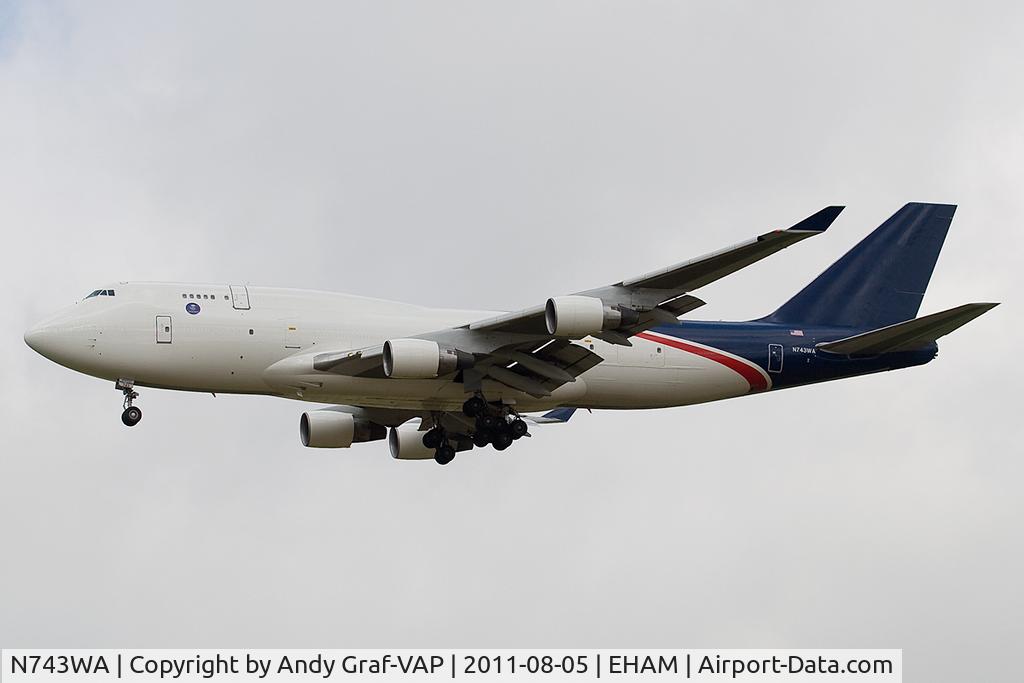 N743WA, 1996 Boeing 747-412 C/N 26562, World Airways 747-400