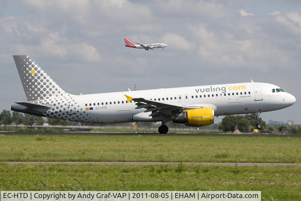 EC-HTD, 2001 Airbus A320-214 C/N 1550, Vueling A320