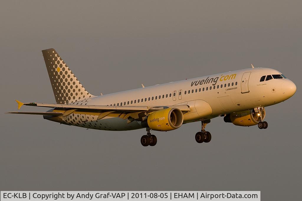 EC-KLB, 2007 Airbus A320-214 C/N 3321, Vueling A320