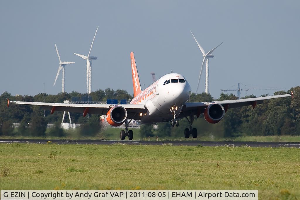 G-EZIN, 2005 Airbus A319-111 C/N 2503, Easyjet A319