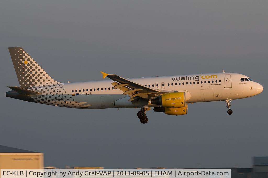 EC-KLB, 2007 Airbus A320-214 C/N 3321, Vueling A320