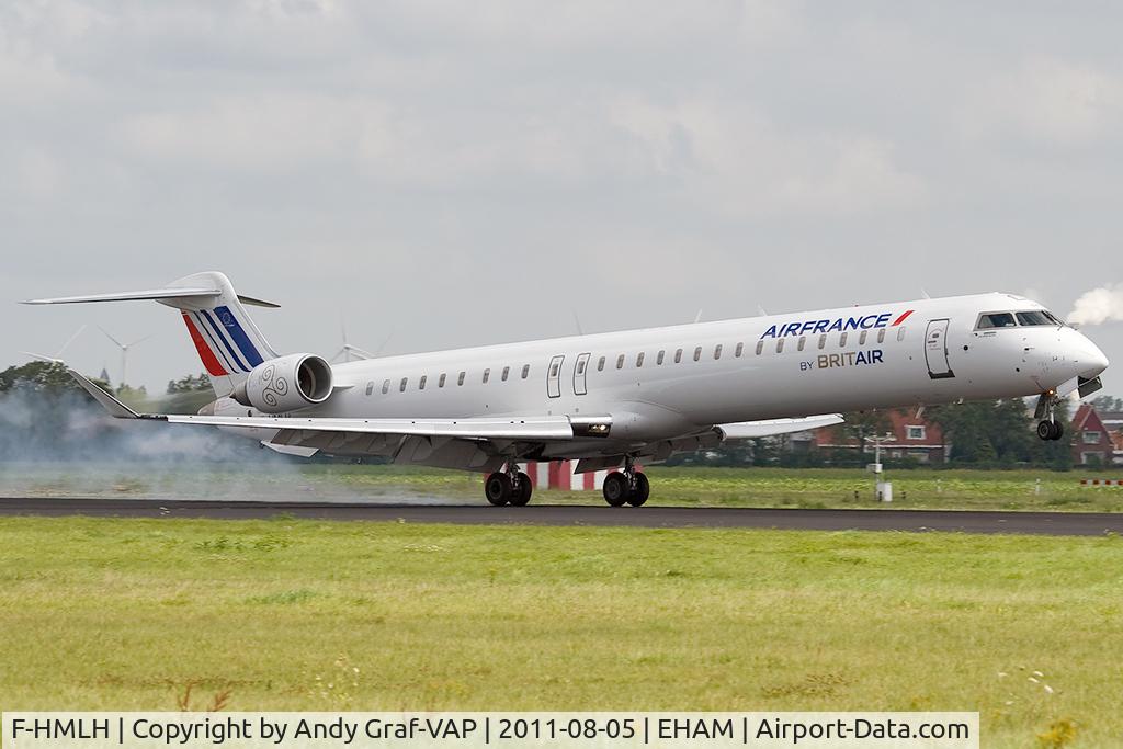 F-HMLH, 2011 Bombardier CRJ-1000EL NG (CL-600-2E25) C/N 19013, Air France CRJ1000