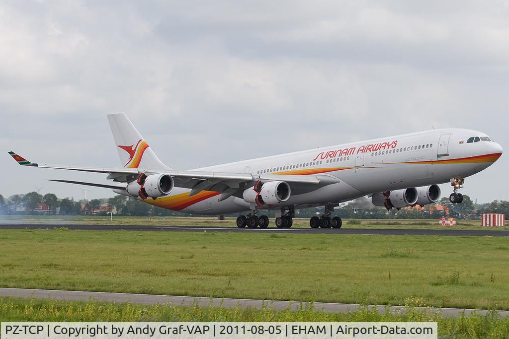 PZ-TCP, 1994 Airbus A340-312 C/N 049, Surinam Airways A340-300