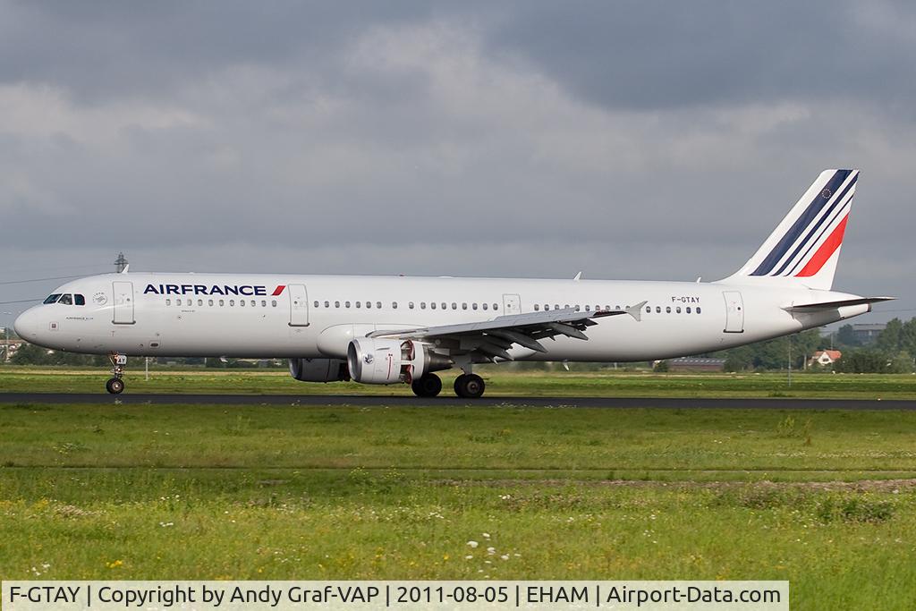 F-GTAY, 2010 Airbus A321-212 C/N 4251, Air France A321