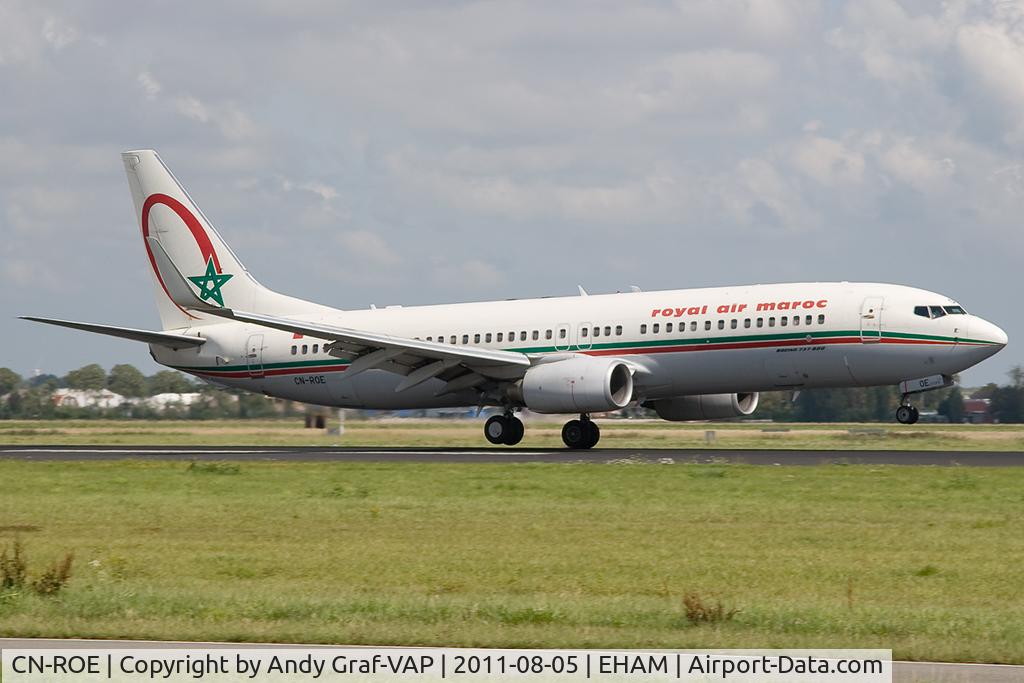 CN-ROE, 2006 Boeing 737-8B6 C/N 33063, Royal Air Maroc 737-800