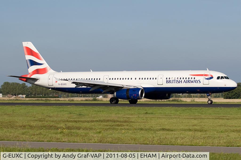 G-EUXC, 2004 Airbus A321-231 C/N 2305, British Airways A321