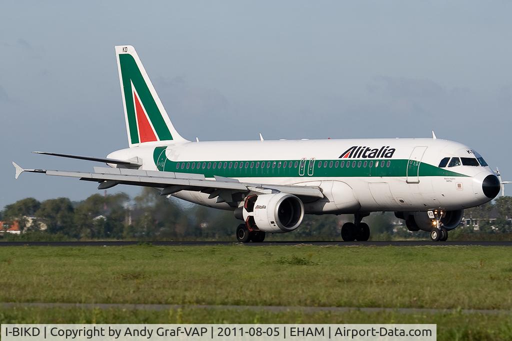 I-BIKD, 2001 Airbus A320-214 C/N 1457, Alitalia A320