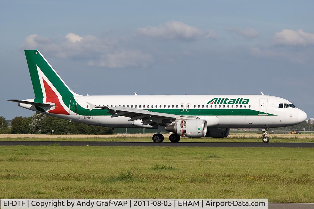 EI-DTF, 2009 Airbus A320-216 C/N 3906, Alitalia A320