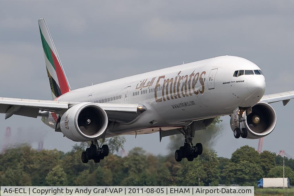 A6-ECL, 2008 Boeing 777-36N/ER C/N 37704, Emirates 777-300