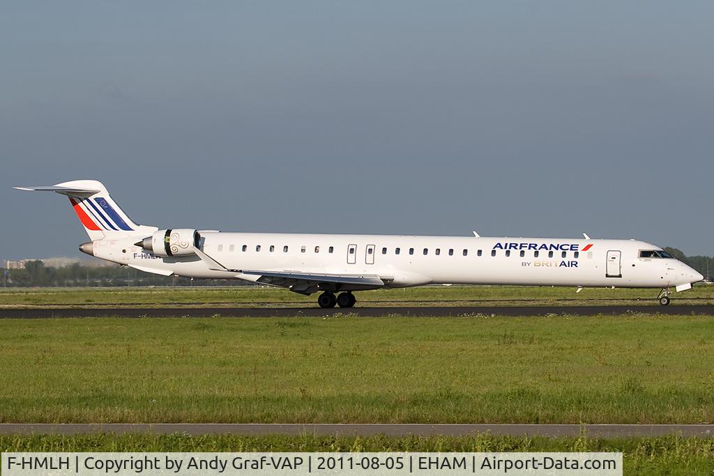 F-HMLH, 2011 Bombardier CRJ-1000EL NG (CL-600-2E25) C/N 19013, Air France CRJ1000