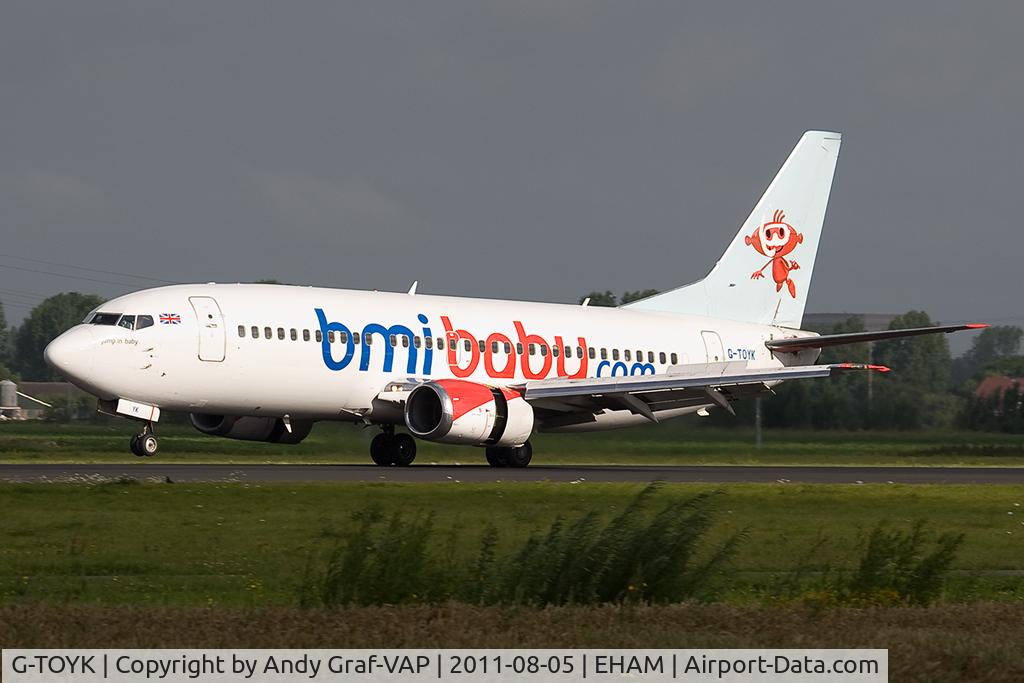 G-TOYK, 1997 Boeing 737-33R C/N 28870, BMI Baby 737-300
