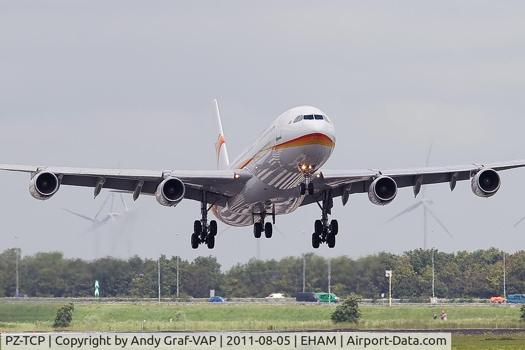 PZ-TCP, 1994 Airbus A340-312 C/N 049, Surinam Airways A340-300