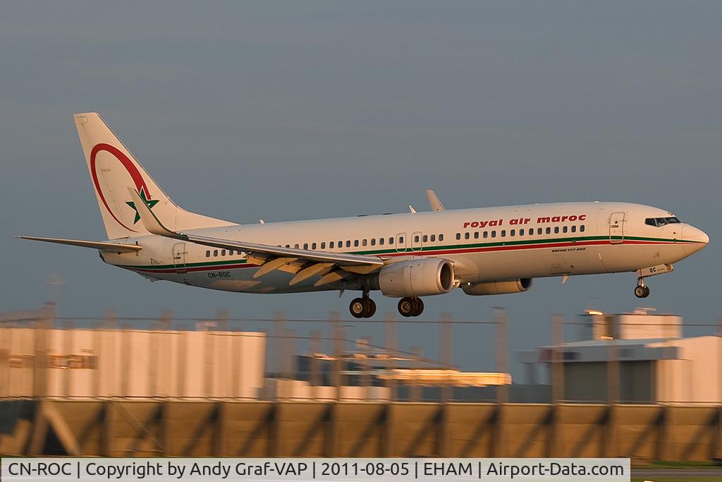 CN-ROC, 2005 Boeing 737-8B6 C/N 33061, Royal Air Maroc 737-800