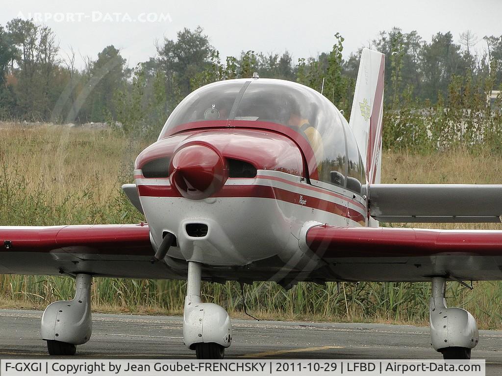 F-GXGI, Robin DR-400-180 Regent Regent C/N 2520, CAPAM au départ