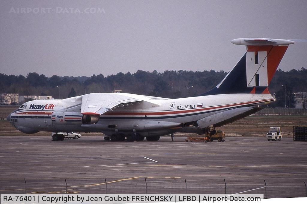 RA-76401, 1992 Ilyushin Il-76TD C/N 1023412399, HEAVYLEAFT