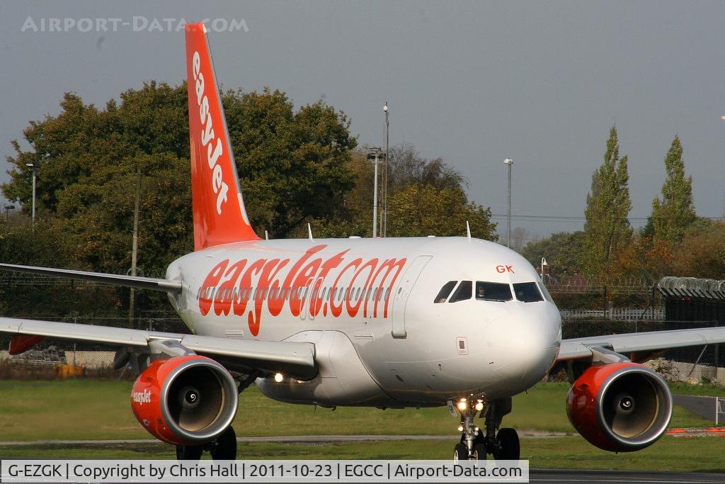 G-EZGK, 2011 Airbus A319-111 C/N 4717, easyJet