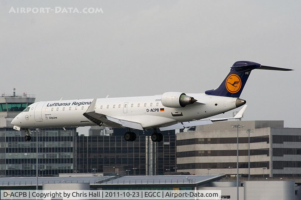 D-ACPB, 2001 Canadair CRJ-701ER (CL-600-2C10) Regional Jet C/N 10013, Lufthansa CityLine