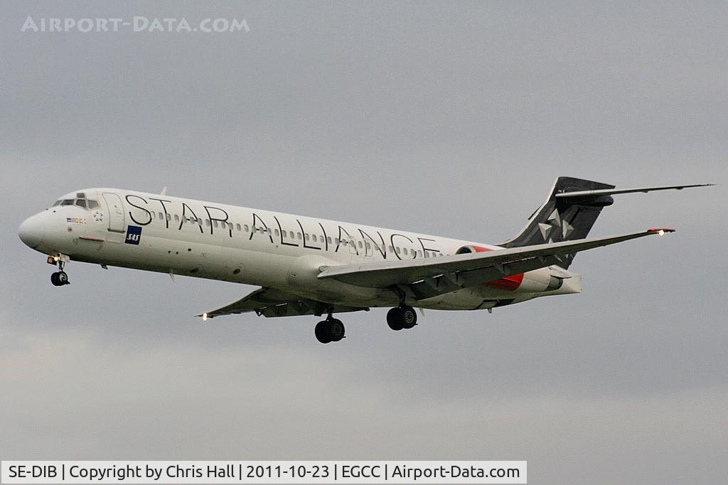 SE-DIB, 1988 McDonnell Douglas MD-87 (DC-9-87) C/N 49605, Scandinavian Airlines in 