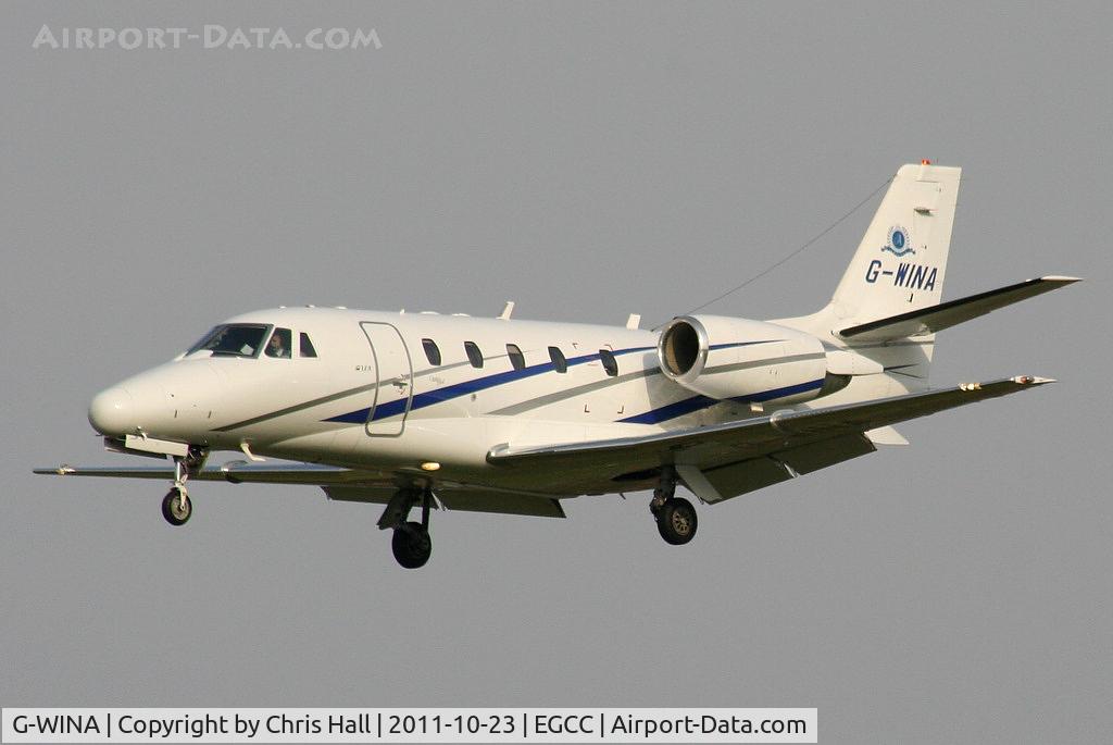 G-WINA, 2003 Cessna 560XL Citation Excel C/N 560-5343, London Executive Aviation