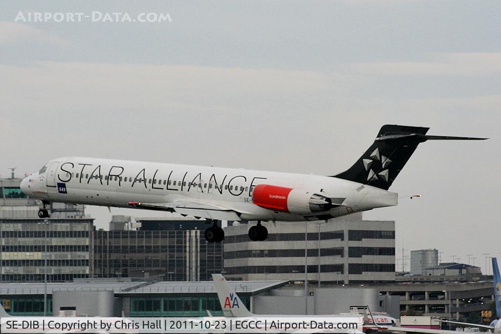SE-DIB, 1988 McDonnell Douglas MD-87 (DC-9-87) C/N 49605, Scandinavian Airlines in 