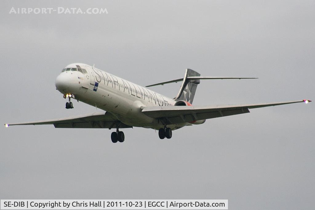 SE-DIB, 1988 McDonnell Douglas MD-87 (DC-9-87) C/N 49605, Scandinavian Airlines in 