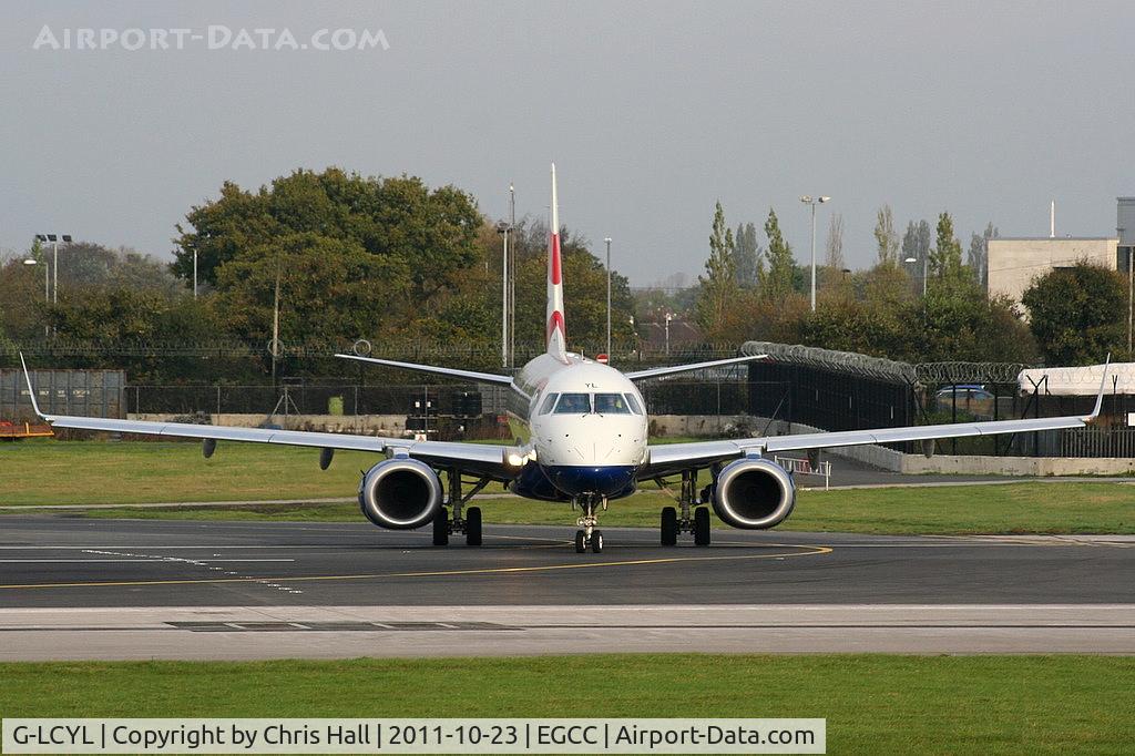 G-LCYL, 2010 Embraer 190SR (ERJ-190-100SR) C/N 19000346, BA CityFlyer
