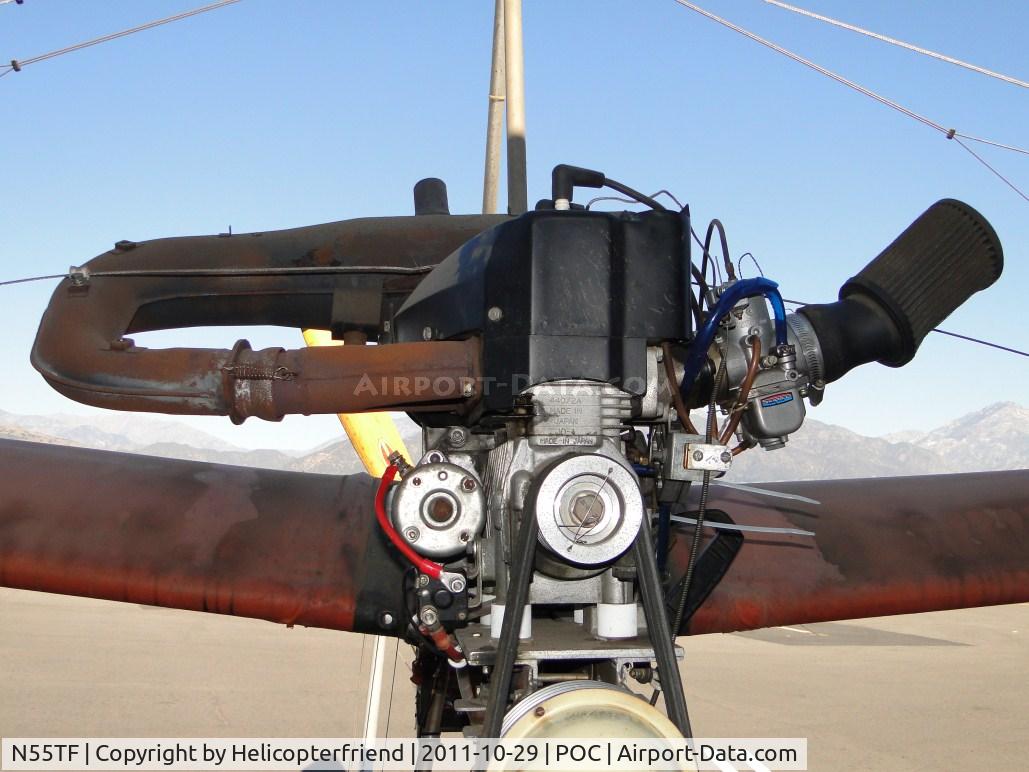 N55TF, Tri Flight Inc Mirage C/N M450, Kawasaki 440/2A hand start engine