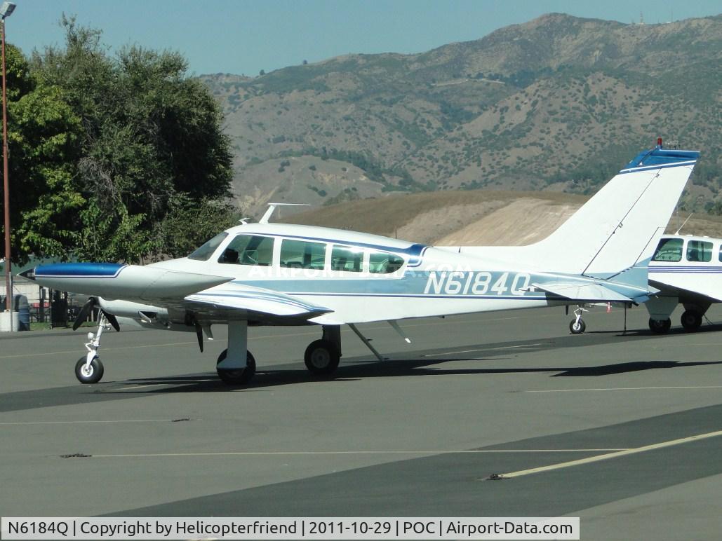 N6184Q, 1968 Cessna 320F Executive Skyknight C/N 320F-0034, Parked in transient parking