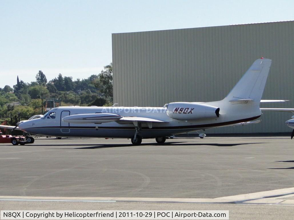 N8QX, 1984 Israel Aircraft Industries IAI-1124A Westwind II C/N 406, Parked at Howard Aviation with tug hooked up