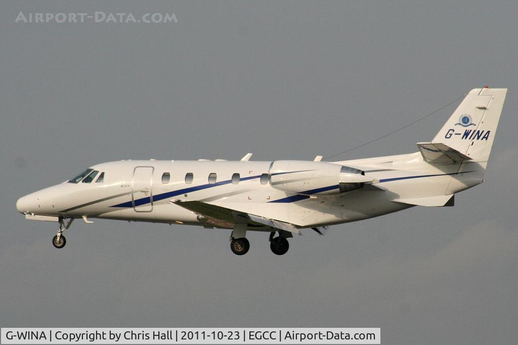 G-WINA, 2003 Cessna 560XL Citation Excel C/N 560-5343, London Executive Aviation