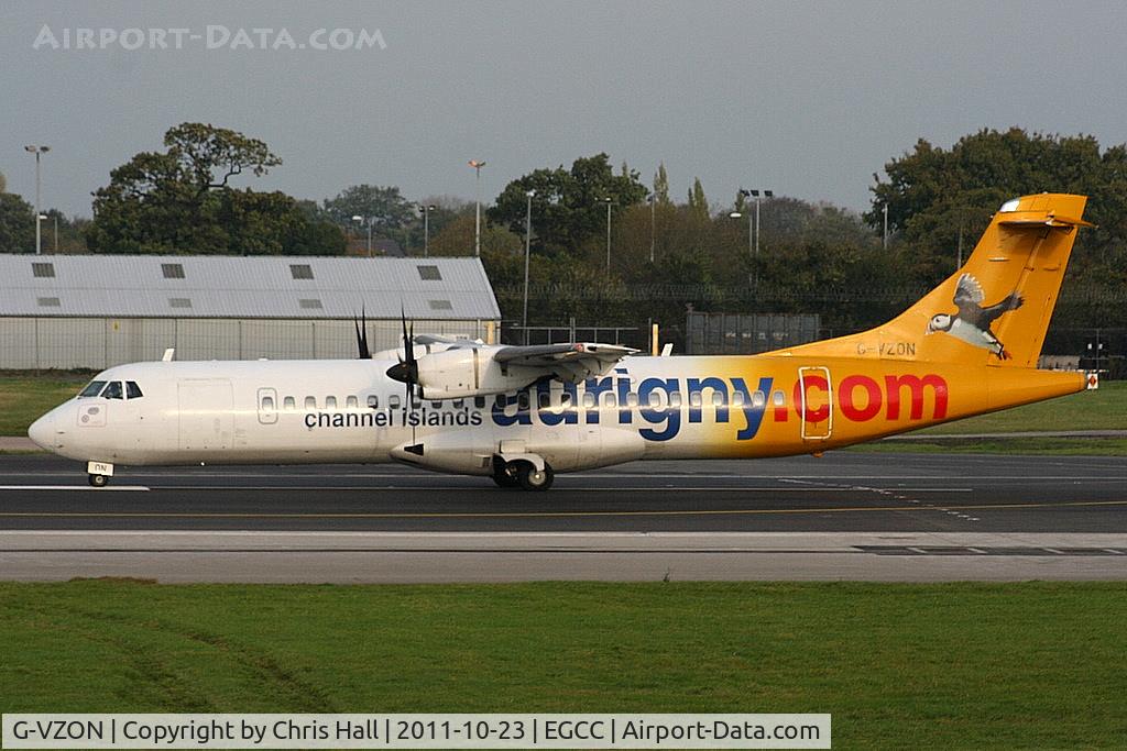 G-VZON, 2009 ATR 72-212A C/N 853, Aurigny Air Services
