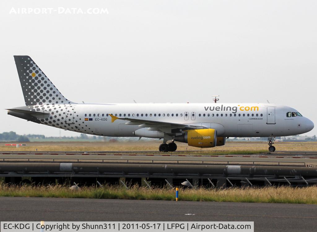 EC-KDG, 2007 Airbus A320-214 C/N 3095, Taxiing to the Terminal... standard c/s