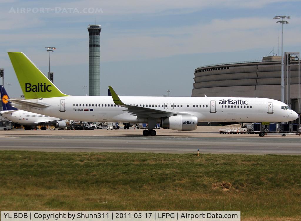 YL-BDB, 1999 Boeing 757-256 C/N 26251, Push back...