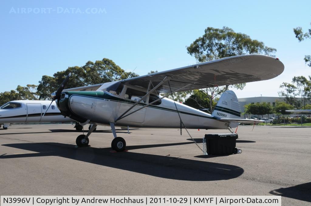 N3996V, 1948 Cessna 170 C/N 18315, New home at MYF