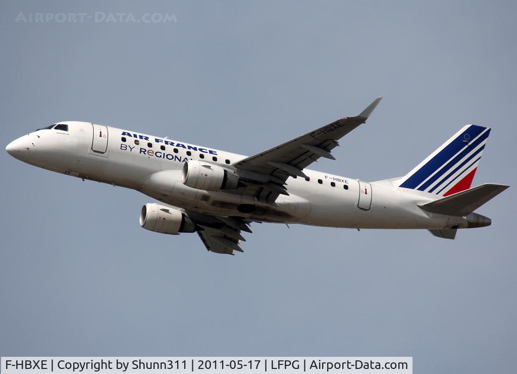 F-HBXE, 2009 Embraer 170ST (ERJ-170-100ST) C/N 17000286, On take off...