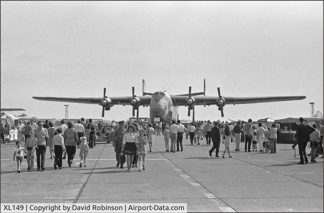 XL149, 1957 Blackburn Beverley C.1 C/N 1035, Doncaster Air Display early 1970's