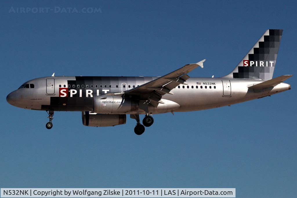 N532NK, 2007 Airbus A319-132 C/N 3165, visitor
