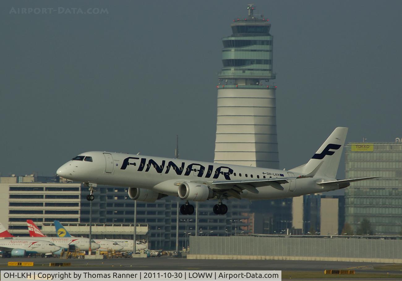 OH-LKH, 2007 Embraer 190LR (ERJ-190-100LR) C/N 19000086, Finnair Embraear 190