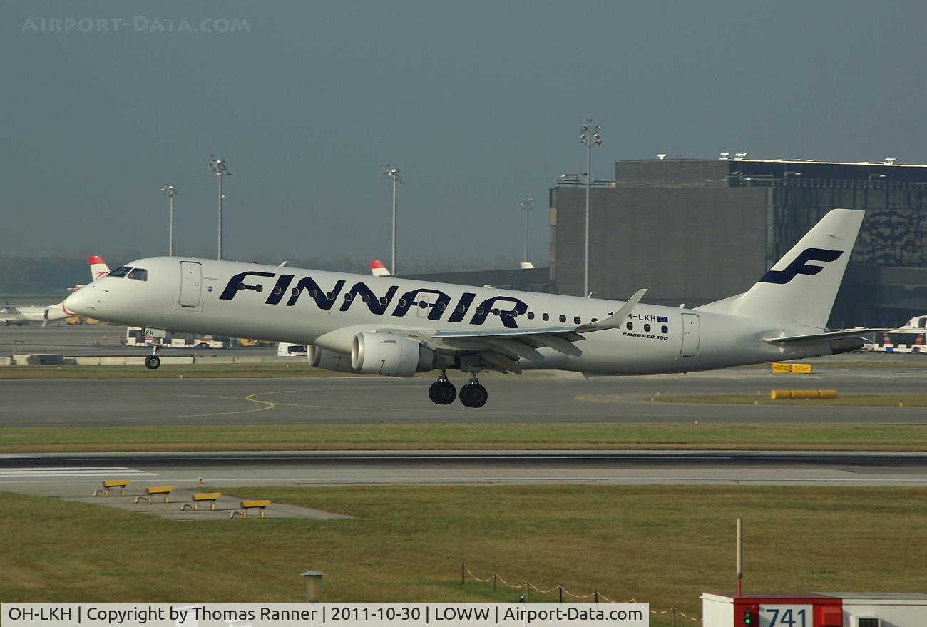 OH-LKH, 2007 Embraer 190LR (ERJ-190-100LR) C/N 19000086, Finnair Embraear 190