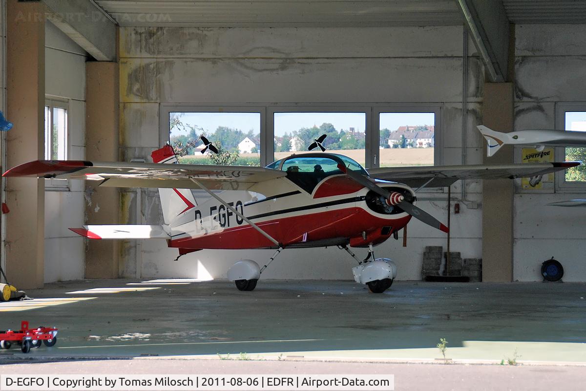 D-EGFO, 1967 Bolkow Bo-208C Junior C/N 639, Rothenburg ob der Tauber (EDFR), Germany