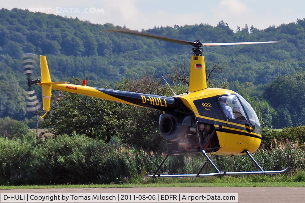 D-HULI, Robinson R22 Beta C/N 1879, Rothenburg ob der Tauber (EDFR), Germany