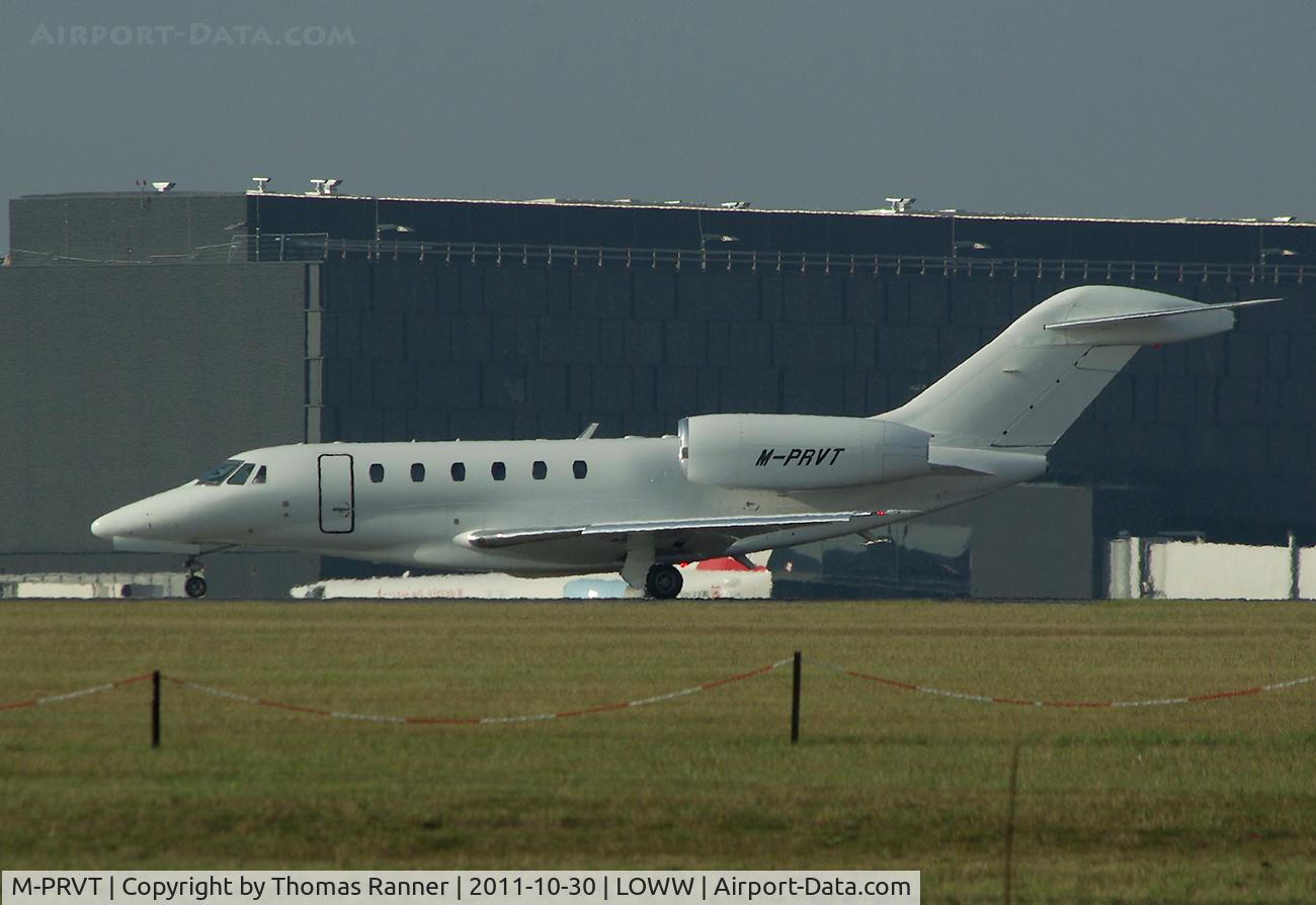M-PRVT, 2008 Cessna 750 Citation X Citation X C/N 750-0291, Private Cessna 750