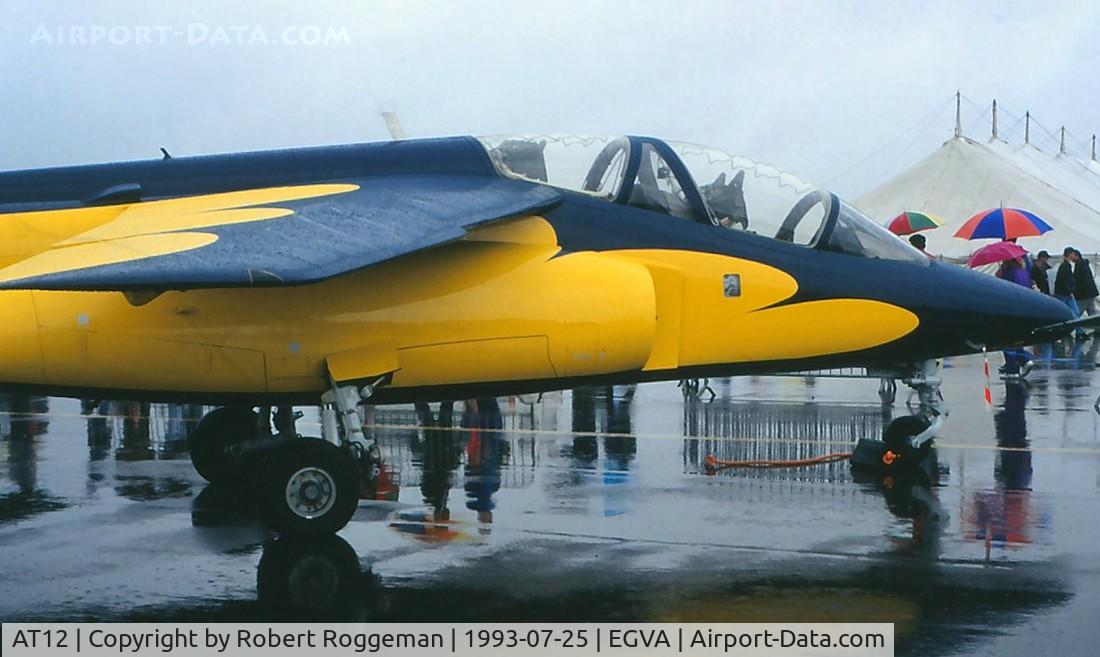 AT12, Dassault-Dornier Alpha Jet 1B C/N B12/1036, BATBIRD.75 YEARS 11 SQUADRON.