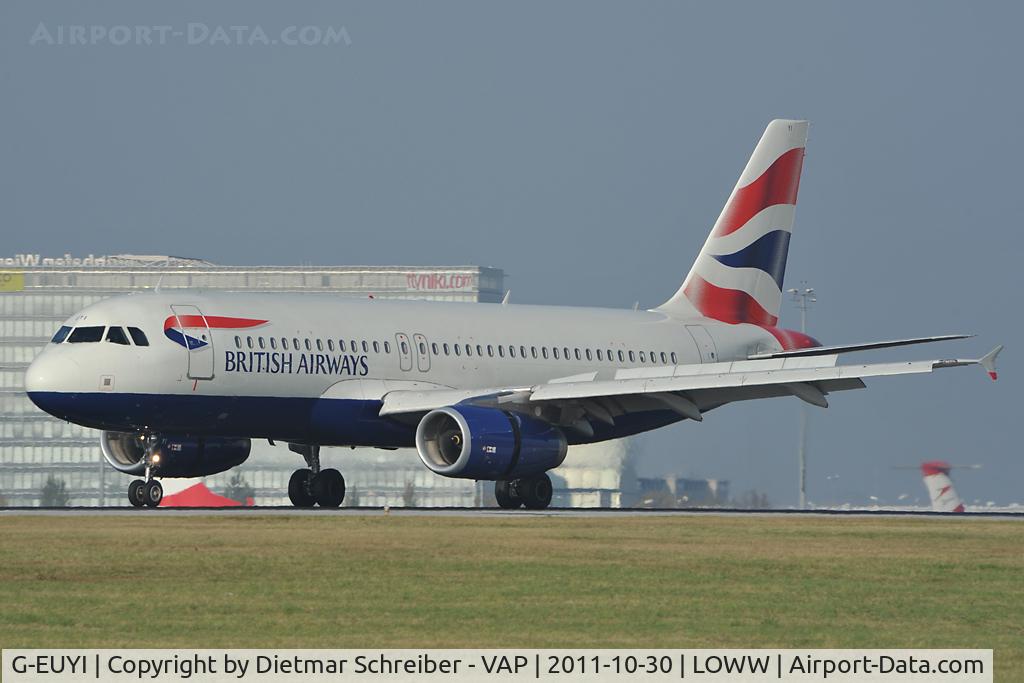 G-EUYI, 2010 Airbus A320-232 C/N 4306, British Airways Airbus 320