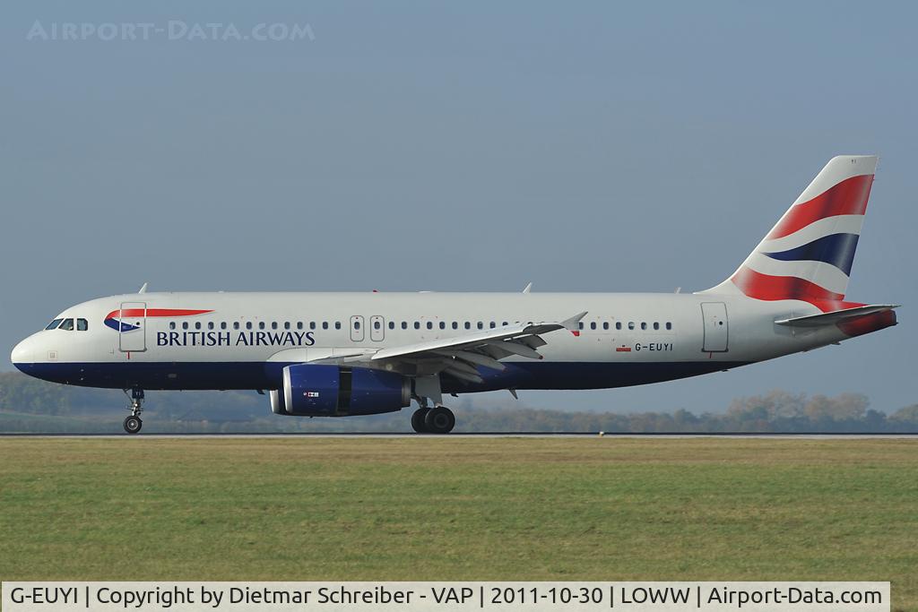 G-EUYI, 2010 Airbus A320-232 C/N 4306, British Airways Airbus 320