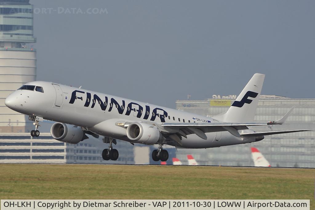 OH-LKH, 2007 Embraer 190LR (ERJ-190-100LR) C/N 19000086, Finnair Embraer 190