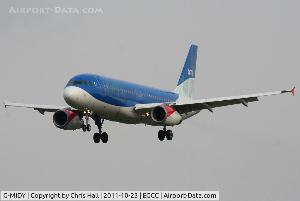 G-MIDY, 1999 Airbus A320-232 C/N 1014, BMI - British Midland