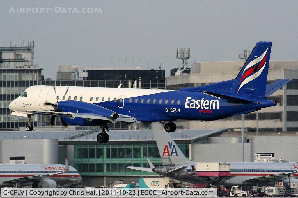 G-CFLV, 1995 Saab 2000 C/N 2000-023, Eastern Airlines