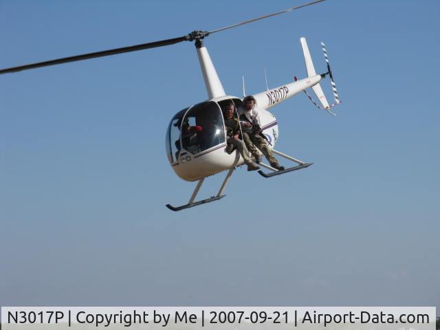N3017P, 2007 Robinson R44 II C/N 1820, Having fun somewhere in TX